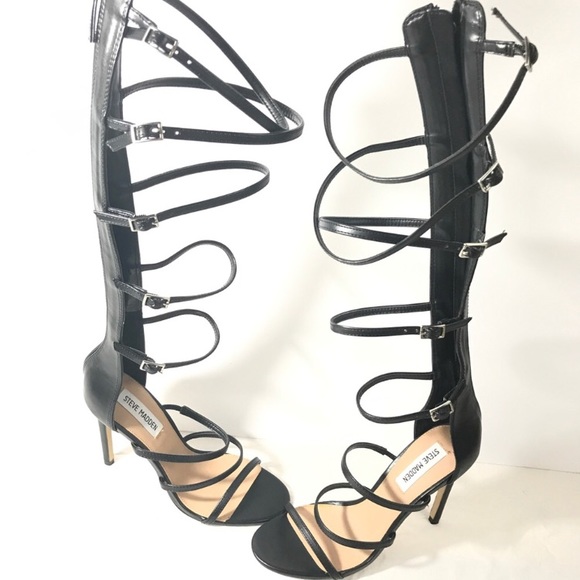 Black Steve Madden Heels - Picture 1 of 4